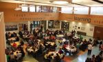 High School exchange in Canada - Lunch area at West Kildonan Collegiate